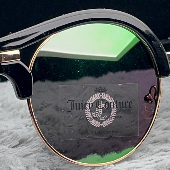 Juicy Couture Black/Gold Cat Eye Sunglasses NWT SG109 - Picture 5 of 11